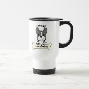 Taza De Viaje Amo mi bulldog francés