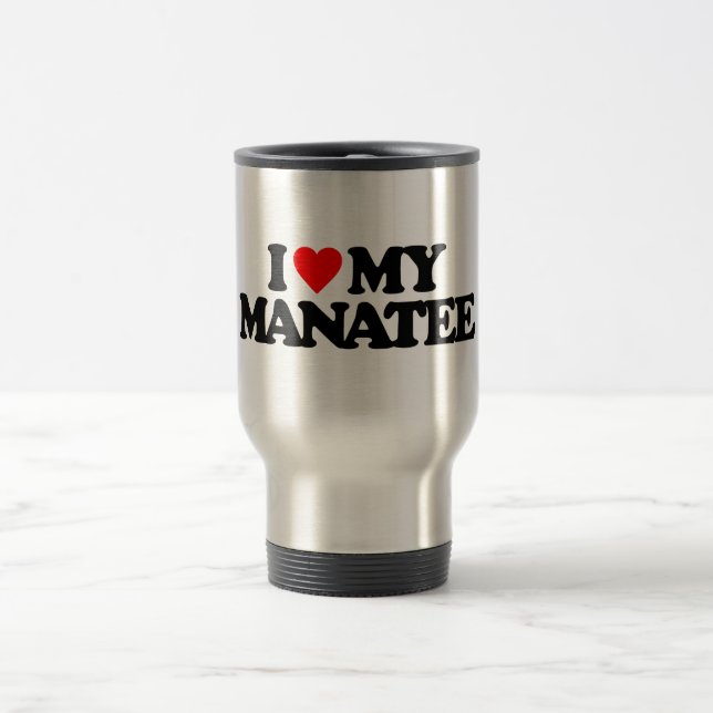 TAZA DE VIAJE AMO MI MANATEE (Centro)