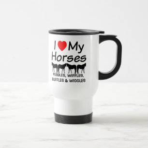 Taza De Viaje Amo Mis CUATRO Caballos