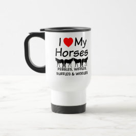 Taza De Viaje Amo Mis CUATRO Caballos