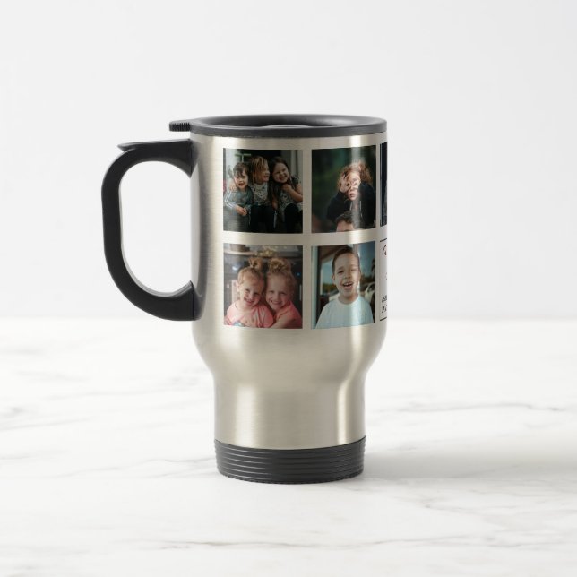 Taza De Viaje Amo personalizado moderno: tu abuelo regalo 9 foto (Izquierda)