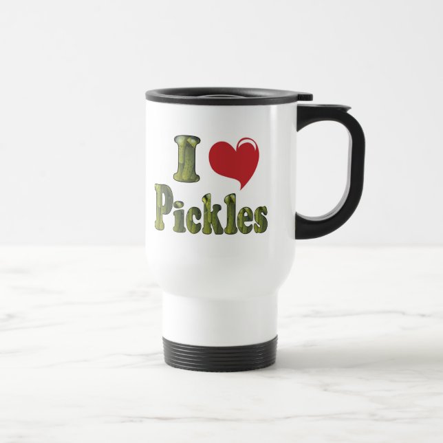 Taza De Viaje Amo Pickles Mug (Derecha)