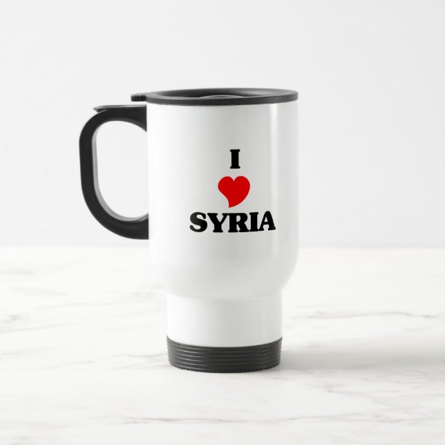 Taza De Viaje Amo Siria (Izquierda)
