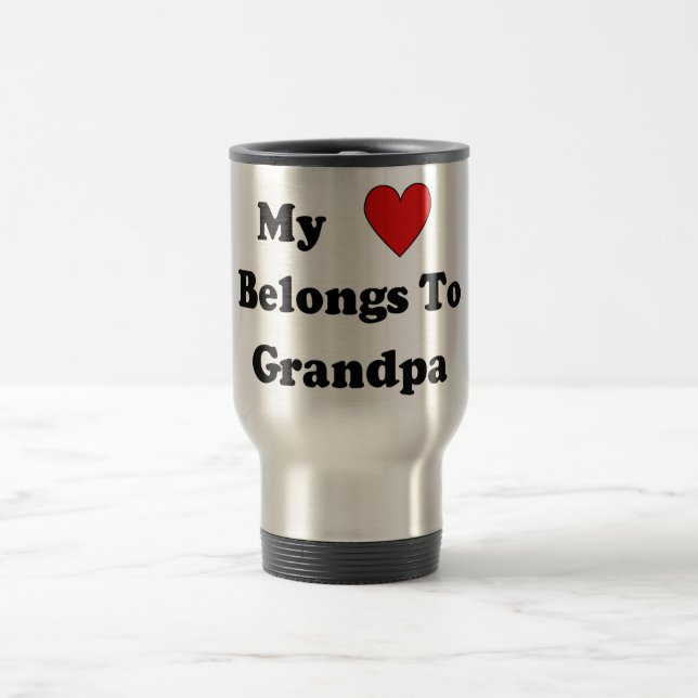 Taza De Viaje Amor del abuelo (Centro)