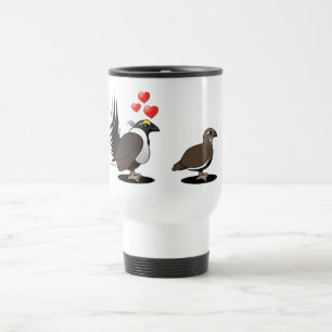 Taza De Viaje Amor del urogallo sabio