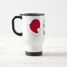 Taza De Viaje Amor, Papá Noel secreto Feliz Navidad Navidad Navi