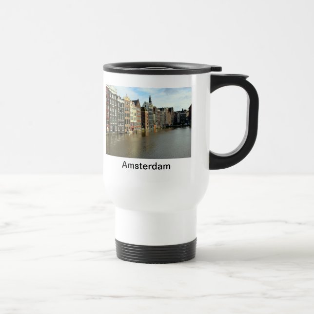Taza De Viaje Amsterdam, Países Bajos (Derecha)