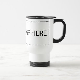 Taza De Viaje Añada su propia imagen o texto