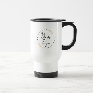 Taza De Viaje Añadir su logotipo aquí