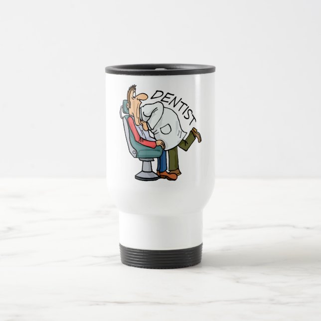 Taza De Viaje Ancho abierto del dentista (Centro)