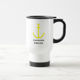 Taza De Viaje Anclas Aweigh
