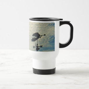 Taza De Viaje Angel BLOWING HORN WEATHER VANE