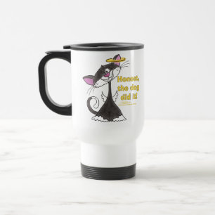 Taza De Viaje Angel de gatos
