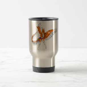 Taza De Viaje Ángel peludo antropomorfo 2010 del dragón del