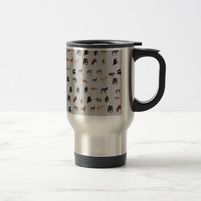 Taza De Viaje Animales (Derecha)