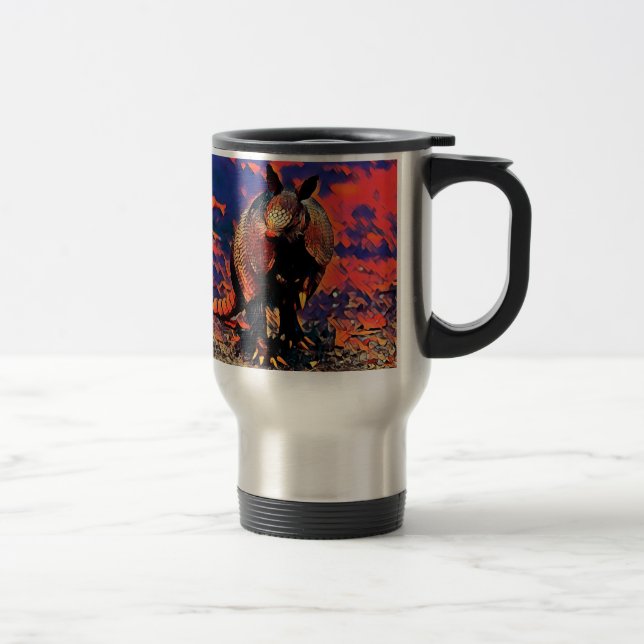 Taza De Viaje AnimalMix_Armadillo_001 (Derecha)