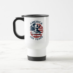 Taza De Viaje Aniversario 250 de América Vaquero 1776-2026