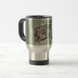 Taza De Viaje Aniversario personalizado 2 Fotos+Plantillas