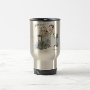 Taza De Viaje Ann Romney en un archivador Regalos divertidos Cam