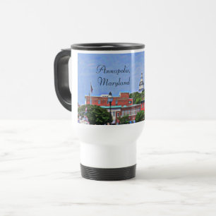 Taza De Viaje Annapolis, Maryland Travel Mug