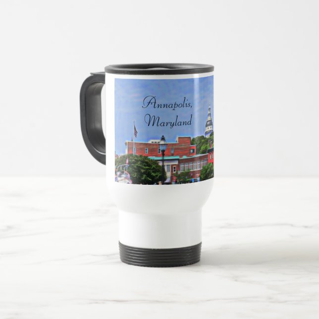 Taza De Viaje Annapolis, Maryland Travel Mug (Anverso izquierdo)