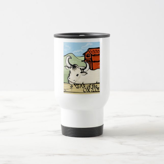 Taza De Viaje Año de los Ox Commuter Mug (Centro)