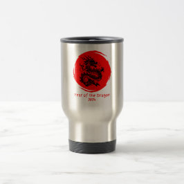 Taza De Viaje Año del Dragón 2024 en Luna Roja
