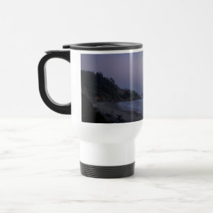 Taza De Viaje Anochecer indio de la playa