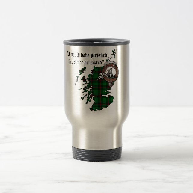 Taza De Viaje Anstruther Clan Badge Travel Mug (Centro)