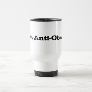 Taza De Viaje Anti-Obama 100%