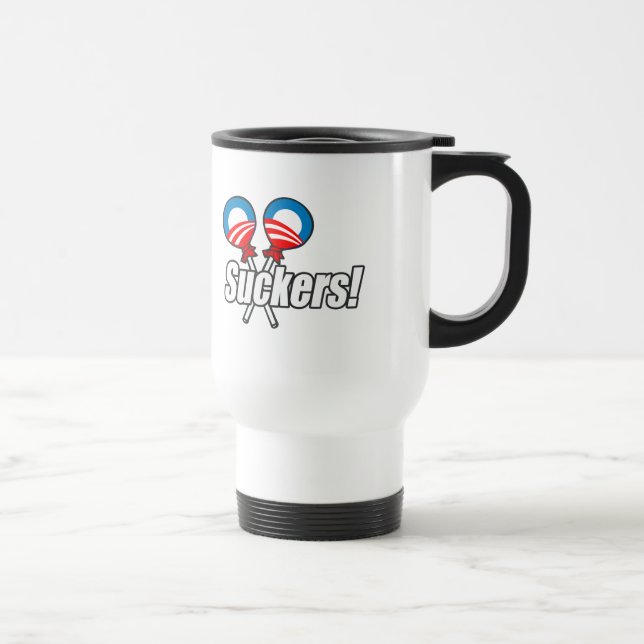 Taza De Viaje Anti-Obama - lechones (Derecha)