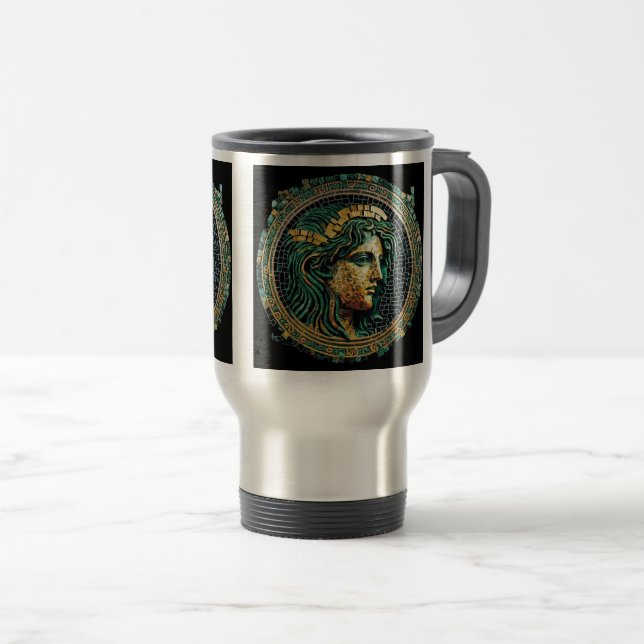 Taza De Viaje Antiguo griego de misterio Viaje/Bomba de viajeros (Anverso derecho)