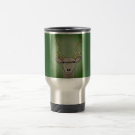 Taza De Viaje Antílope Kudu Africano