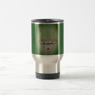 Taza De Viaje Antílope Kudu Africano