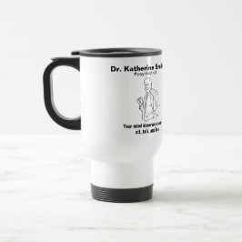 Taza De Viaje ANTISTRESS Freud Psychiatry Therapy Clinic Health
