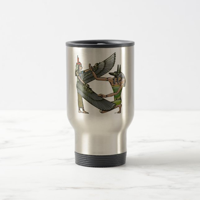 Taza De Viaje Anubis & Nut (Centro)