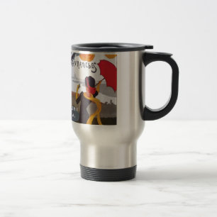 Taza De Viaje Anuncio de viajes francés de 1910