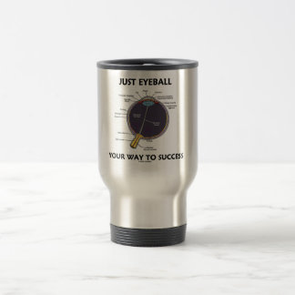 Taza De Viaje Apenas calcule visualmente su manera al éxito (la