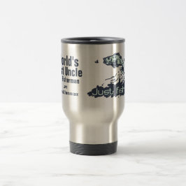 Taza De Viaje Apenas pesca del mejor pescador del tío del mundo
