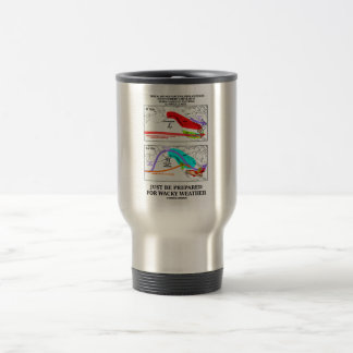 Taza De Viaje Apenas prepárese para el tiempo raro