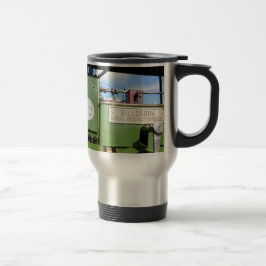 Taza De Viaje Aplanadora de vapor antigua