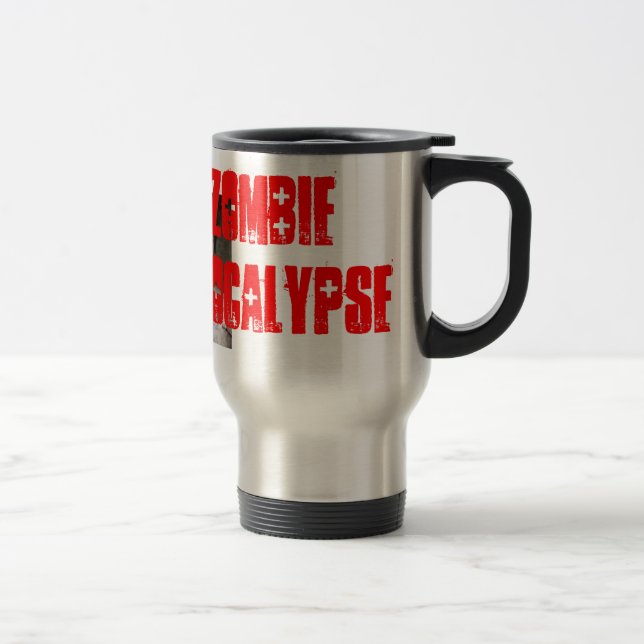 TAZA DE VIAJE APOCALIPSIS DEL ZOMBI (Derecha)