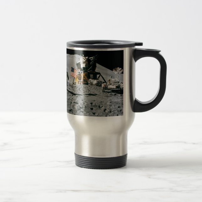 Taza De Viaje apollo de luna 15 módulo lunar nasa 1971 (Derecha)