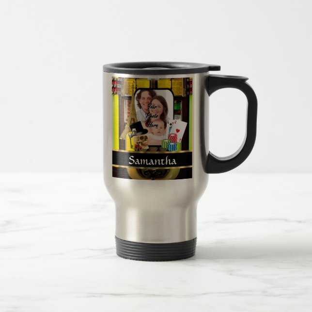 Taza De Viaje Apostador personalizado (Derecha)