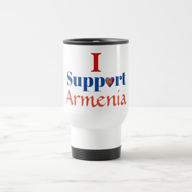 Taza De Viaje Apoyo a Armenia Mug (Centro)