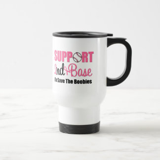 Taza De Viaje Apoyo al cáncer de mama 2da base