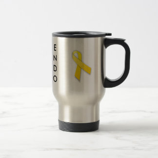 Taza De Viaje Apoyo de mi conciencia de la endometriosis del