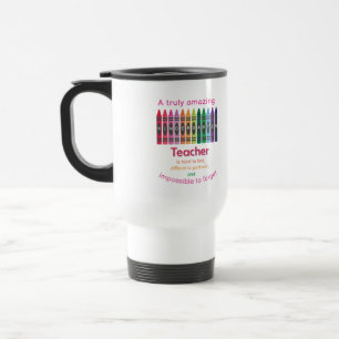 Taza De Viaje Apreciación colorida de los maestros de jardín de