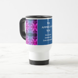 Taza De Viaje Apreciación del empleado Negocio Bright Kaleidosco