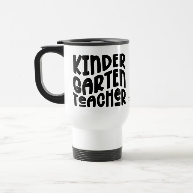 Taza De Viaje Apreciación del profesor de guardería (Izquierda)